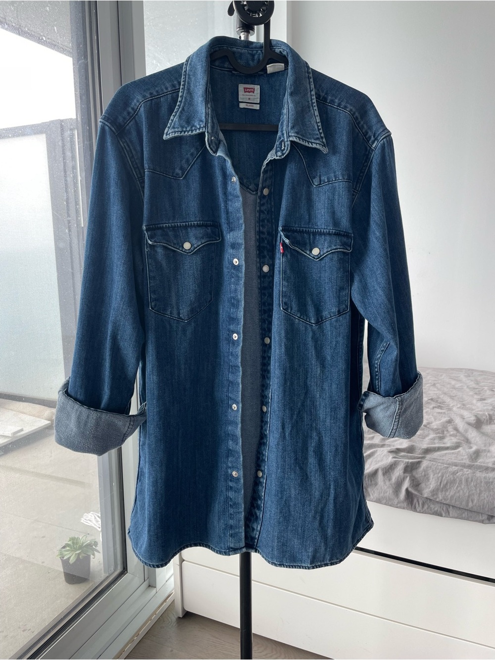Levi's Indigo Blue Western Denim Shirt